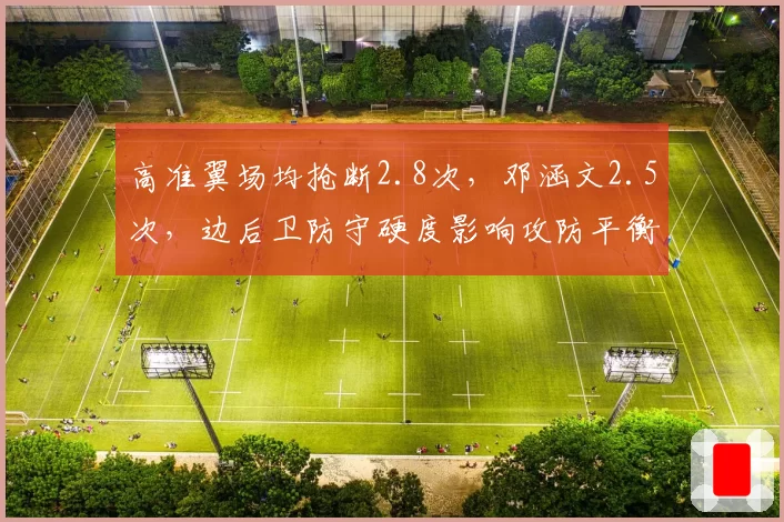 高准翼场均抢断2.8次,邓涵文2.5次,边后卫防守硬度影响攻防平衡